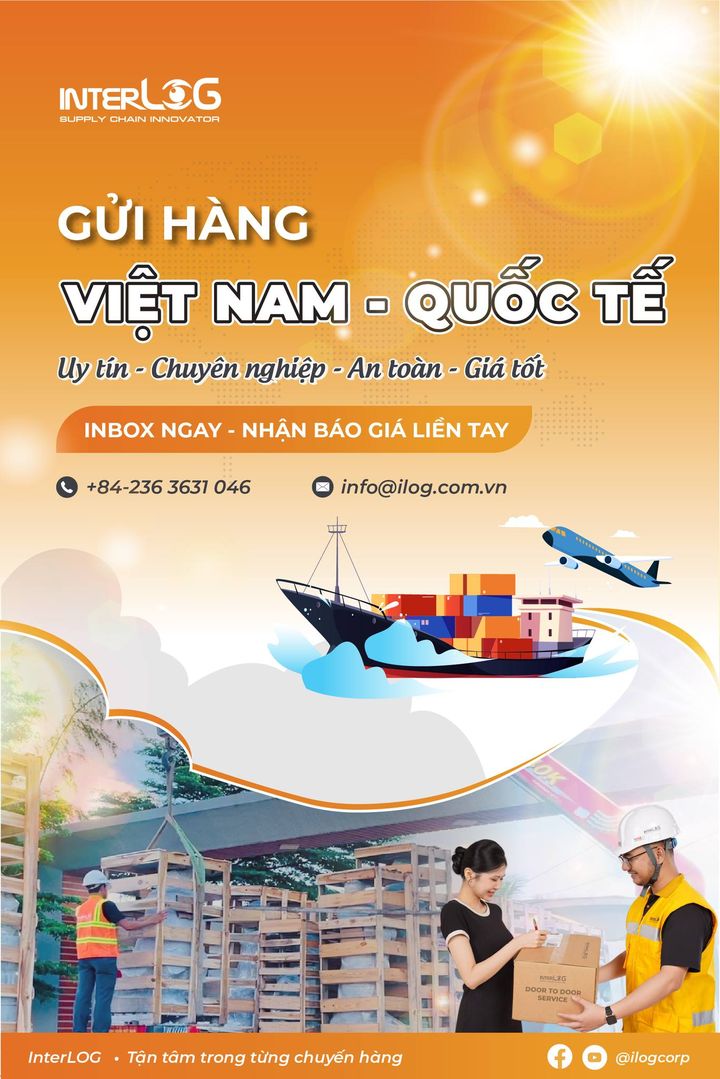 InterLOG - Vận chuyển hàng quốc tế & Door to Door Uy tín