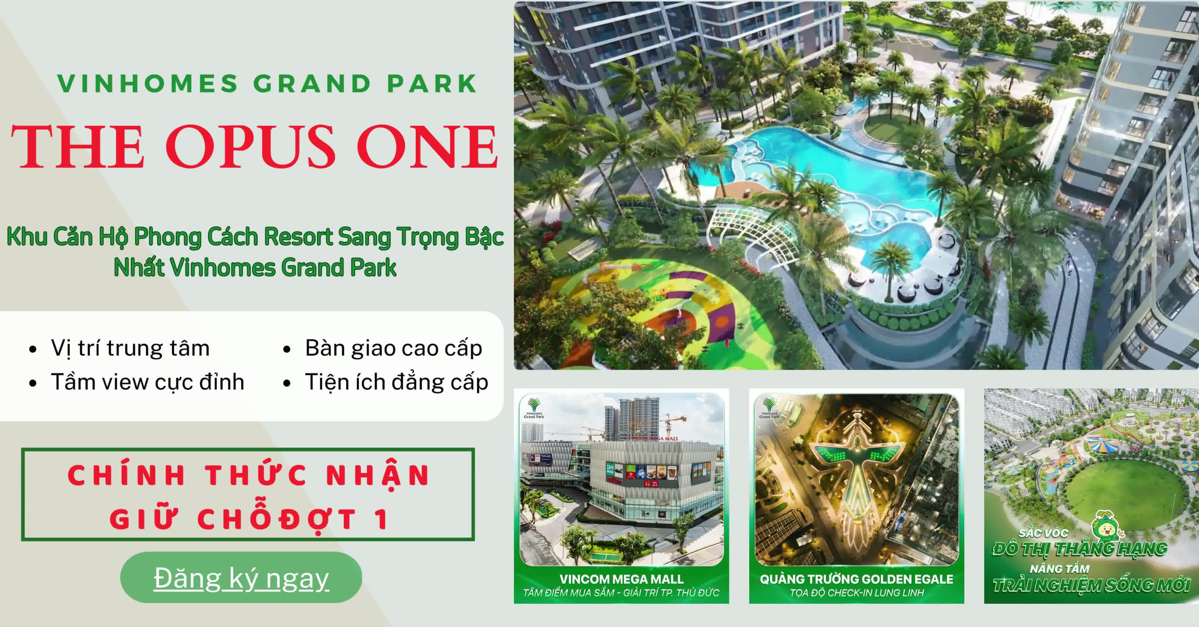 The Opus One - Vinhomes Grand Park