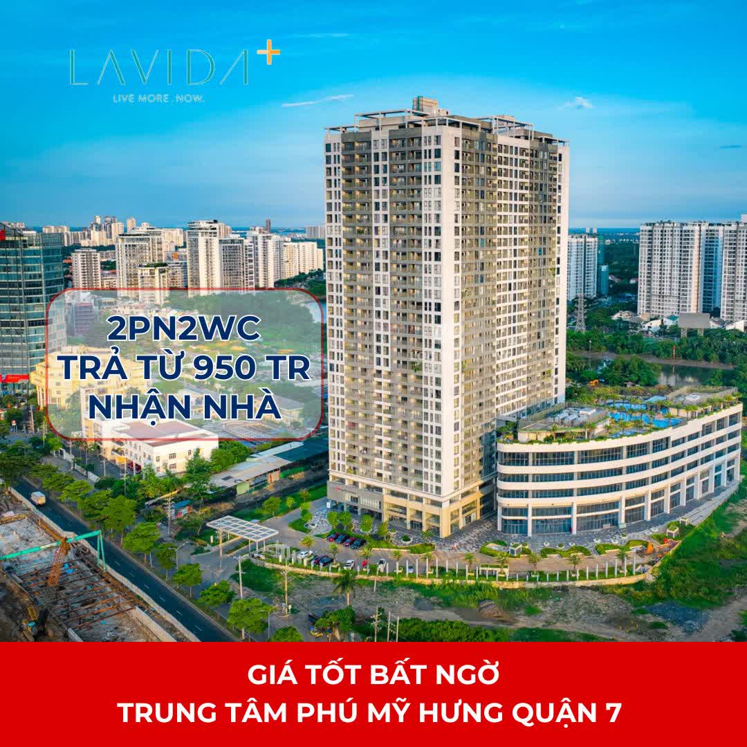 Căn Hộ Ở Liền Trung Tâm Quận 7 - Phú Mỹ Hưng