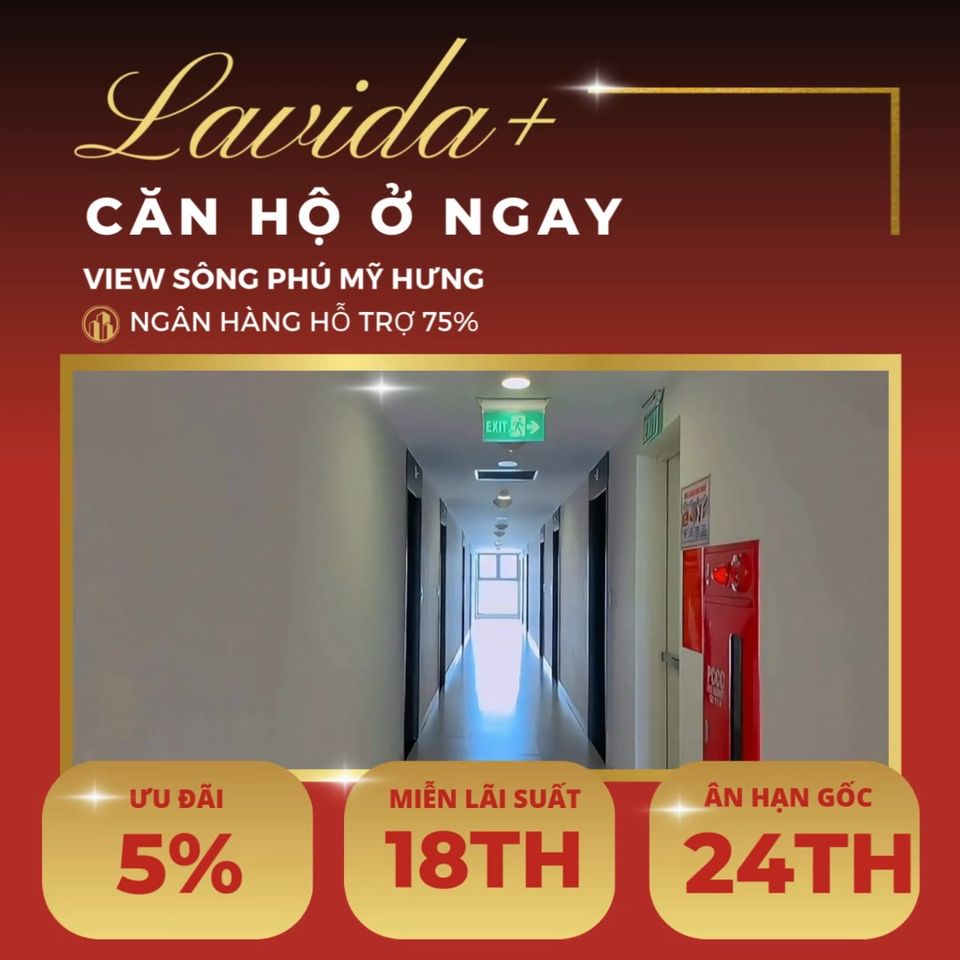 Lavida PLUS Căn Hộ Chung Cư View Sông Phú Mỹ Hưng Quận 7