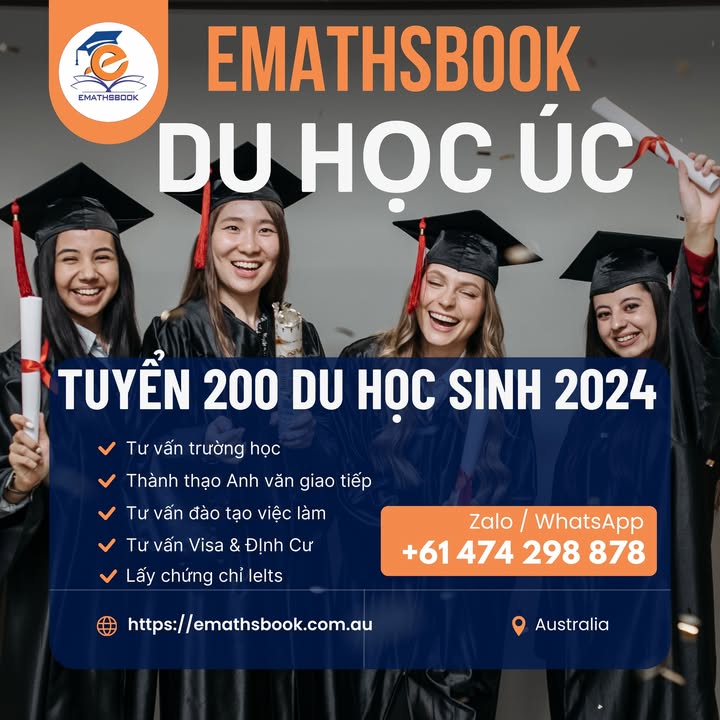 Emathsbook - Du học sinh Úc