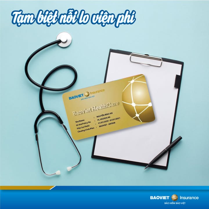 Thẻ sức khỏe rời- bảo việt TP.HCM