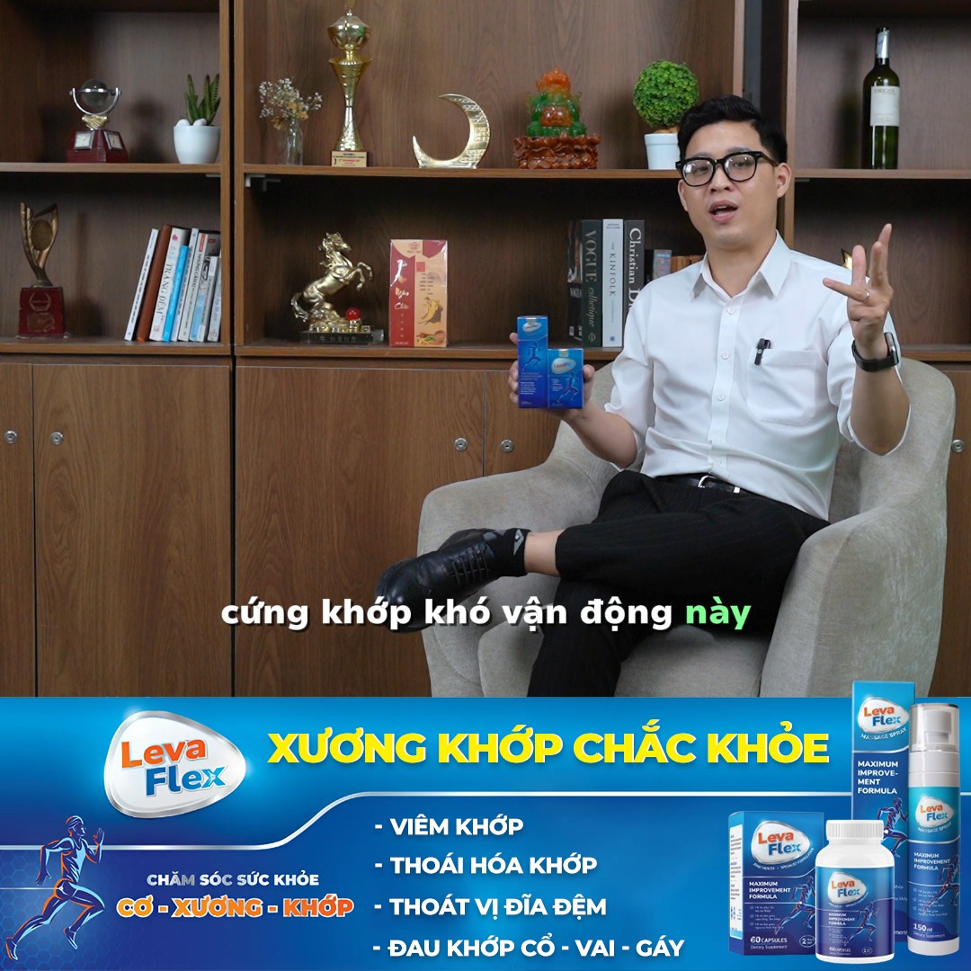 Leva Flex -  Giảm Đau Khớp, Điều Trị Xương Khớp Chắc Khỏe