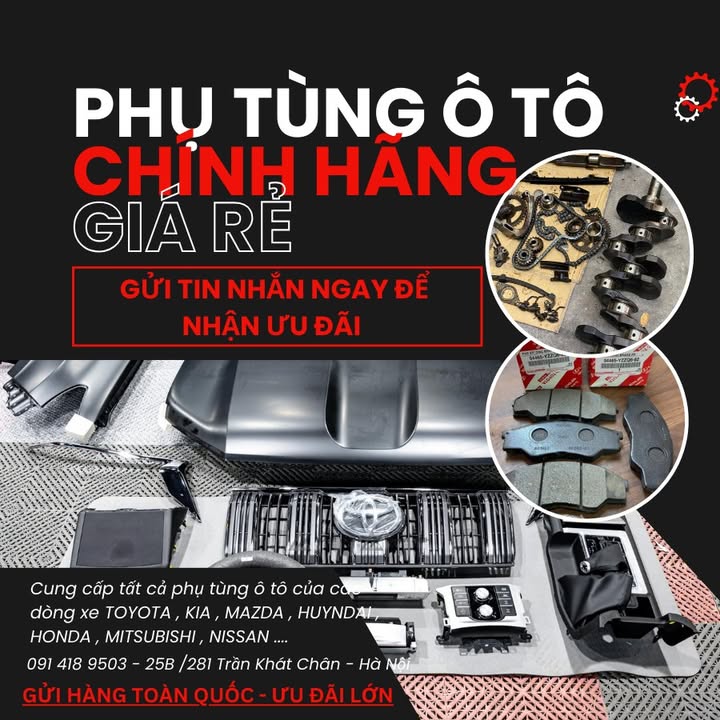 Phụ Tùng Ô Tô Chính Hãng Giá Rẻ
