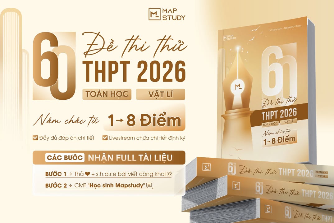 Tổ Toán Mapstudy - Chuyên luyện thi Toán 10,11,12