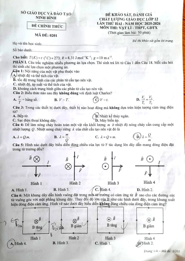 Lớp Học Vật Lí Hà Đông