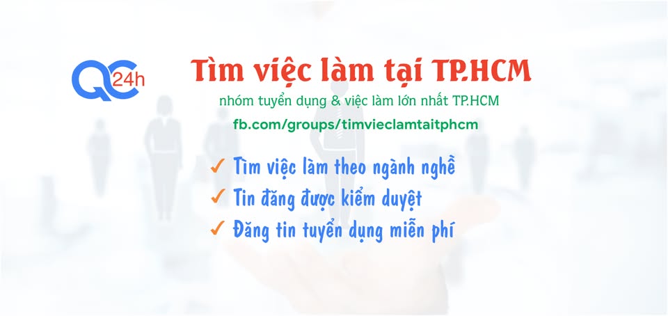 Tìm việc làm tại TP.HCM ✅
