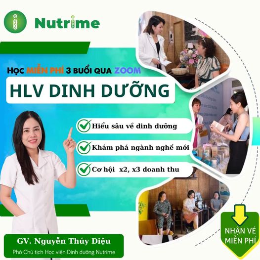 Huấn Luyện Viên Dinh Dưỡng - Nutrime