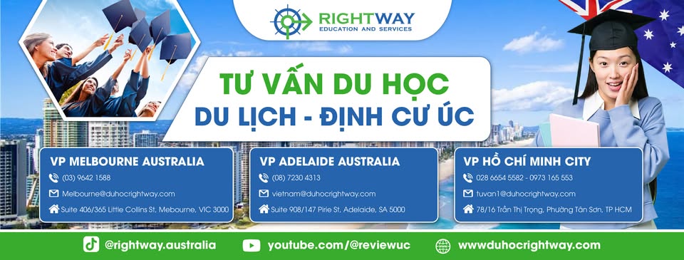 Rightway Education and Services - Chuyên tư vấn Du học và Định cư Úc