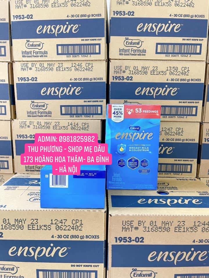 Hội các mẹ dùng sữa Enfamil Enspire Mỹ