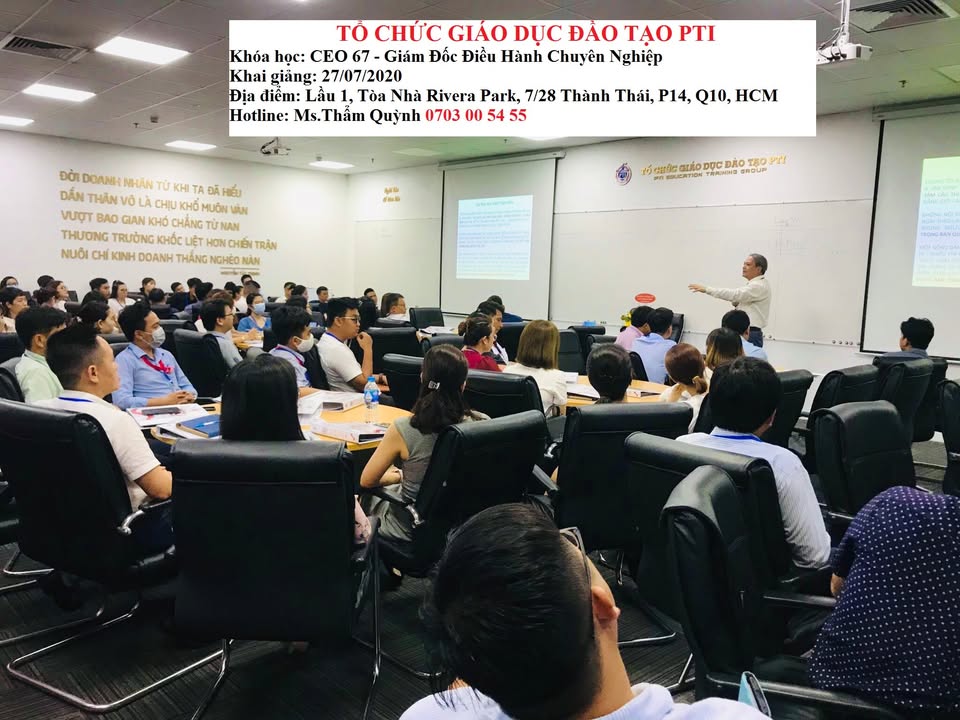 Khóa Học Giám Đốc - Tổ Chức Giáo Dục Đào Tạo PTI