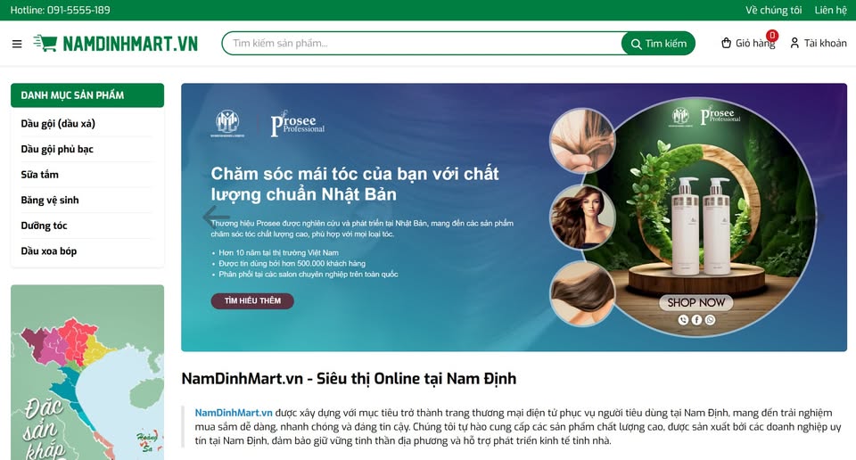 Sản phẩm Hữu Cơ Thành Nam