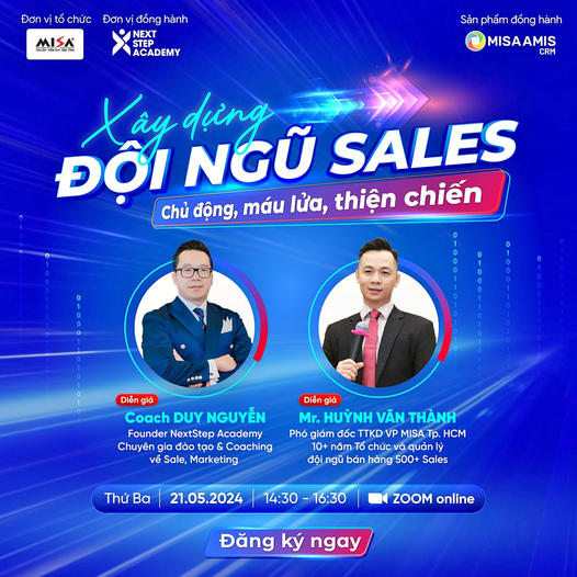 MISA AMIS CRM - Phần mềm Quản lý Bán hàng cho Doanh Nghiệp