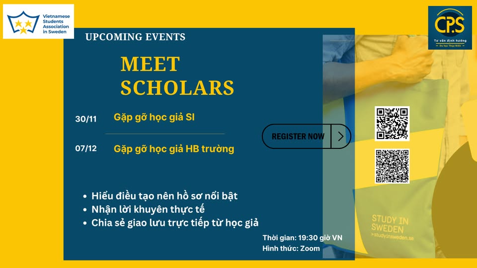 CỘNG ĐỒNG DU HỌC SINH THỤY ĐIỂN