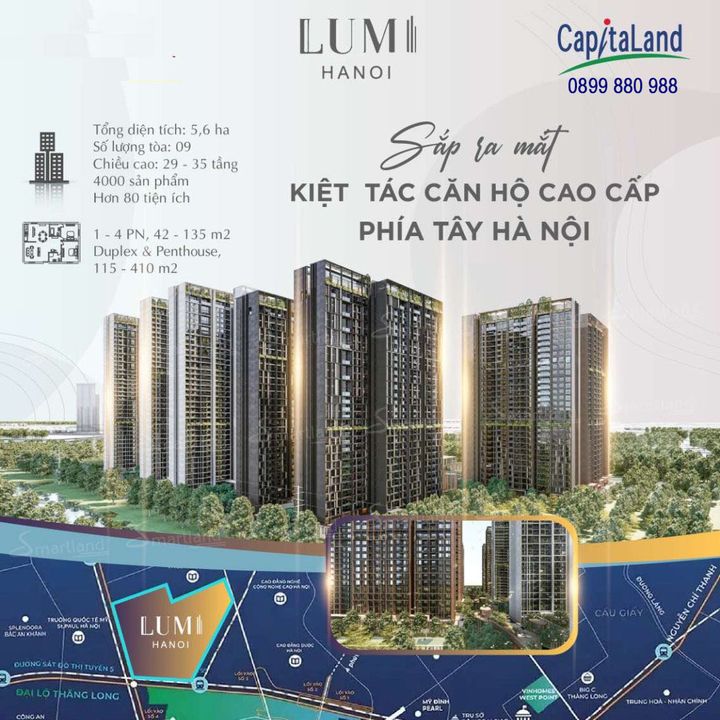 CapitaLand Việt Nam - Lumi Hà Nội