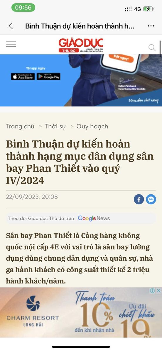 Đất gần sân bay Phan Thiết 150.000đ/m2