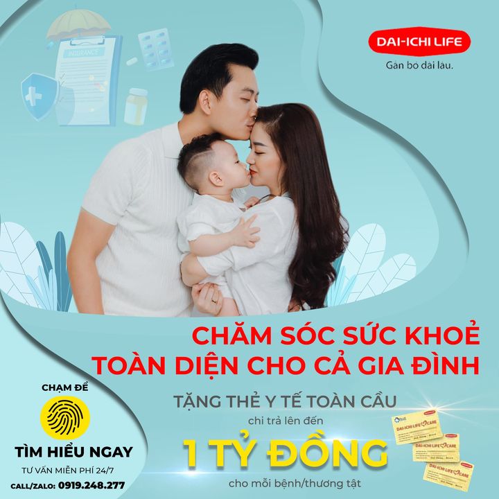 Bảo hiểm sức khỏe cao cấp Dai-ichi Life