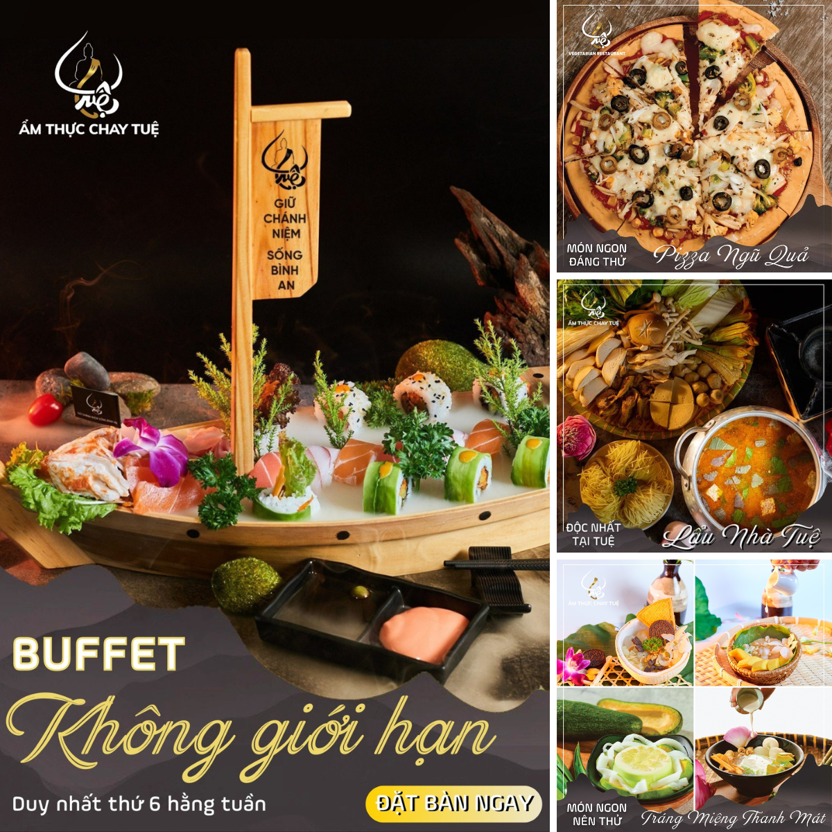 Ẩm Thực Chay Tuệ - Trần Hưng Đạo