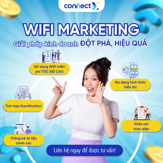 ConnectX - Giải pháp Wifi Marketing