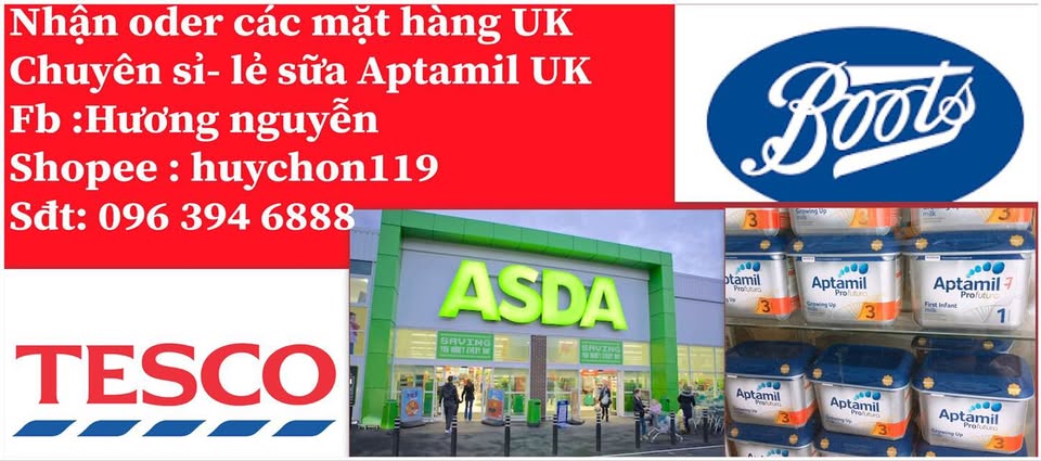 Hội các mẹ dùng sữa Aptamil Anh