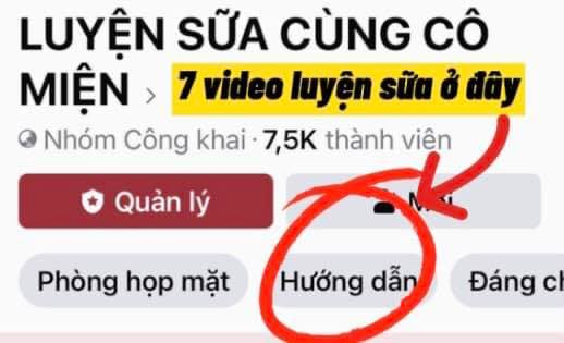LUYỆN SỮA CÙNG CÔ MIỆN