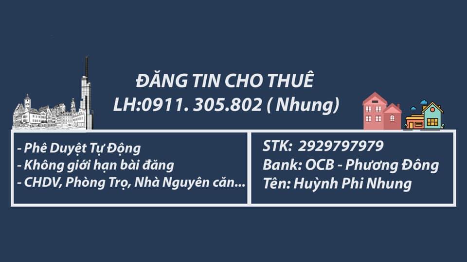 Cho Thuê Phòng Trọ, Căn Hộ, Chung Cư, Nhà Ở, Văn Phòng Tại TP.HCM