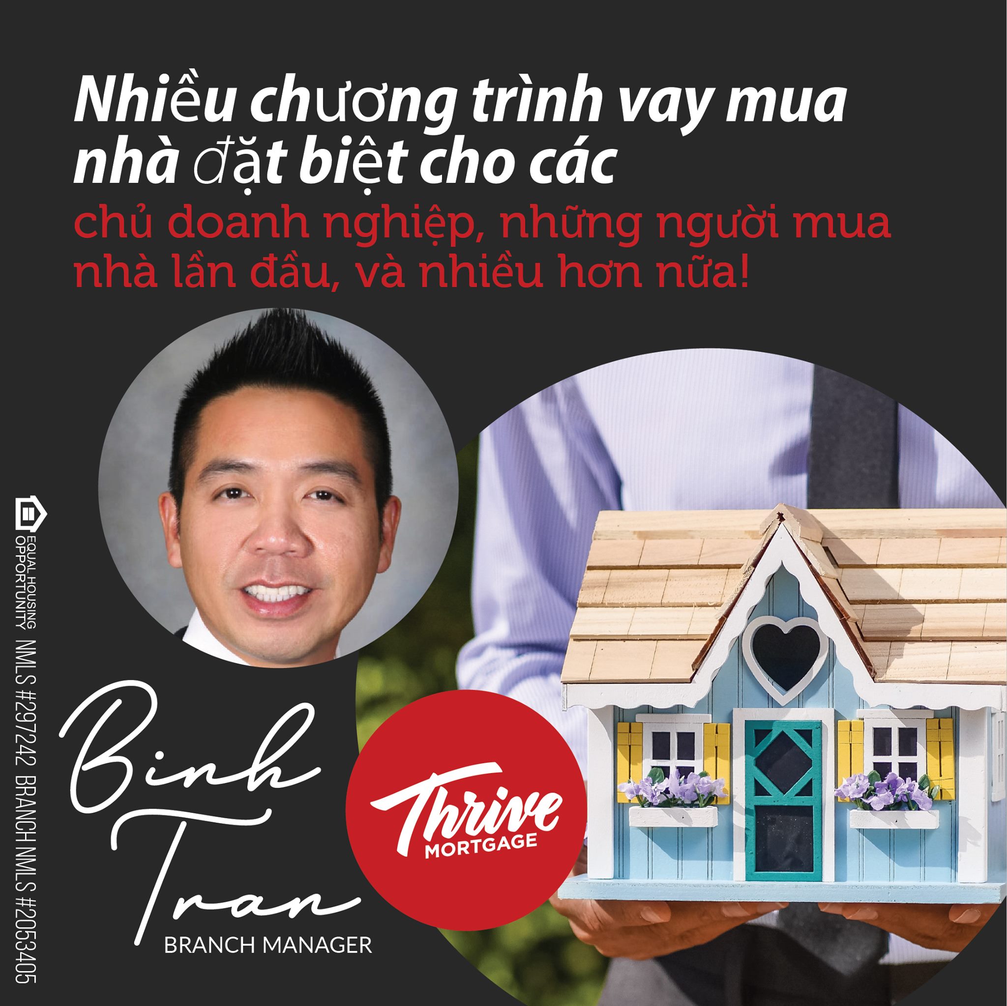 Binh Tran - Thrive Mortgage