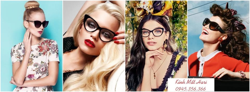 Gọng Kính Cận Nữ Đẹp - Kính Mắt Hari