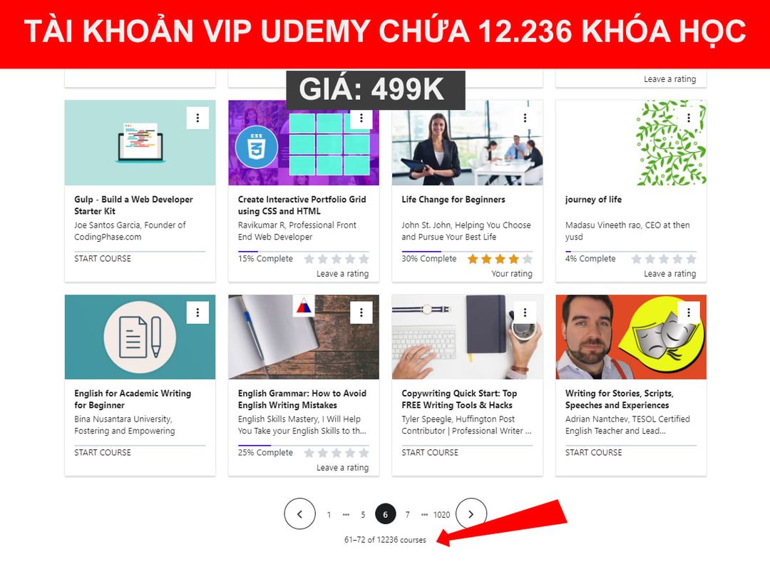 Theacourse - Chia sẻ khóa học