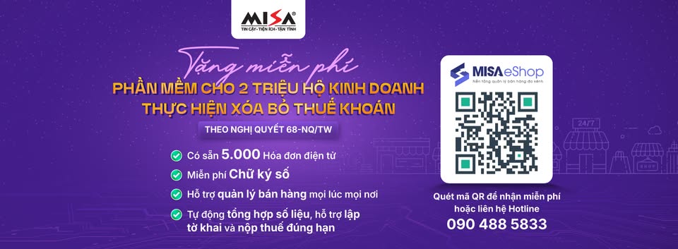 Cộng đồng Hỗ trợ MISA AMIS - Nền tảng quản trị doanh nghiệp hợp nhất
