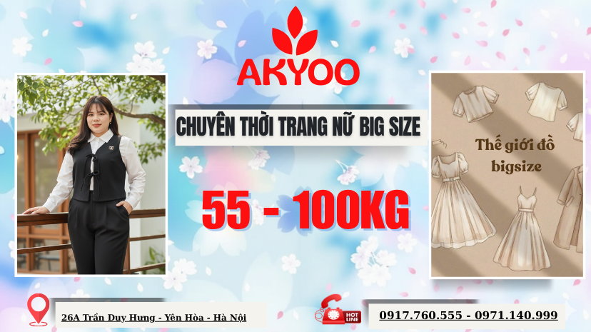 AKYOO - Big size nữ rẻ đẹp