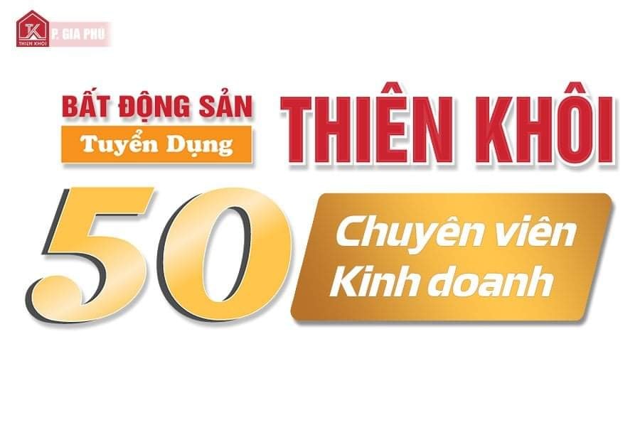 Tuyển dụng chuyên viên kinh doanh Bất động sản Thiên khôi