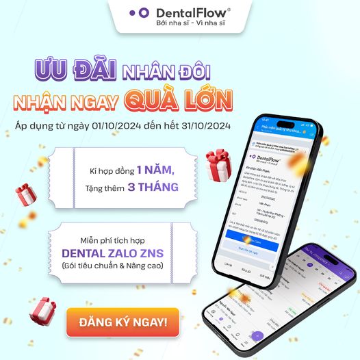 Phần mềm quản lý nha khoa DentalFlow