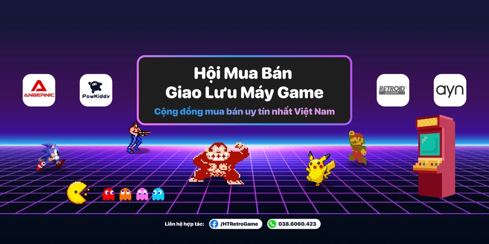 Hội Mua Bán Giao Lưu Máy Game PowKiddy, Anbernic..vv..