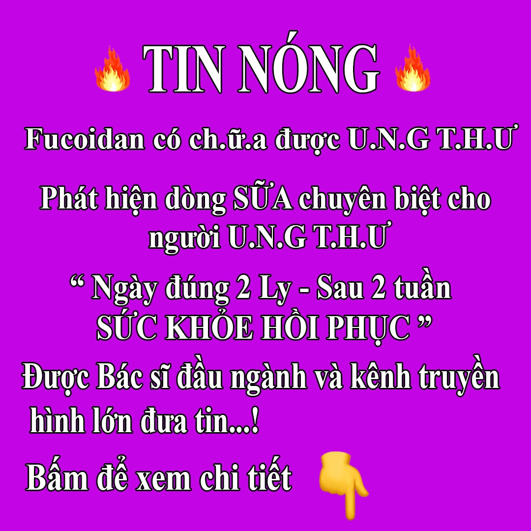 Sữa Dinh Dưỡng Chuyên Biệt Cho Bệnh Nhân Ung Thư