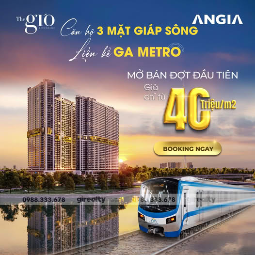 The Gió Riverside TP Dĩ An - Tập đoàn An Gia