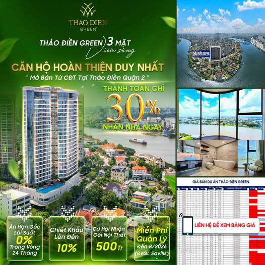 Căn hộ Thảo Điền Green