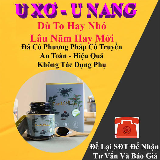 Cao Vị Nhân - Dùng Cho U XƠ U NANG - Nhãn Hiệu Nổi Tiếng TOP 10 Châu Á