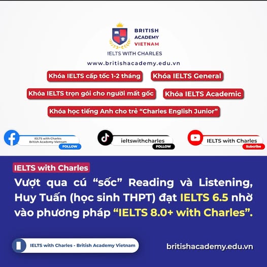 IELTS with Charles Quận 10 Tp. HCM