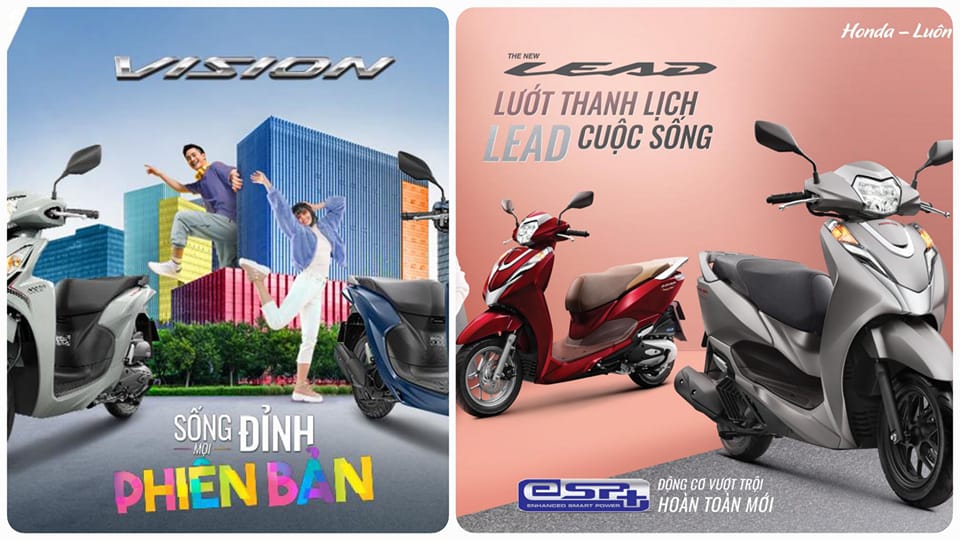 Hội mua bán Honda Vision + Lead + Airblade (Hà Nội City)