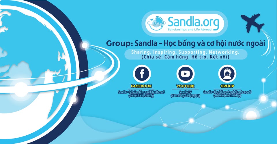 Học bổng và cơ hội nước ngoài - Sandla