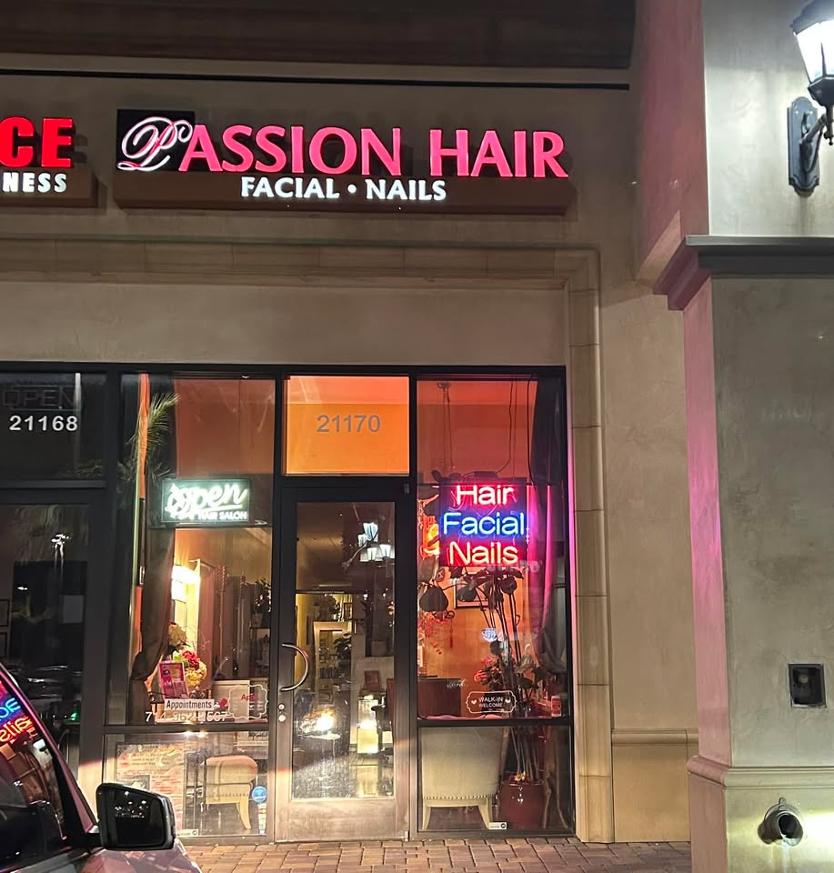 Passion Hair, Facial & Nail Spa 714.962.2567
