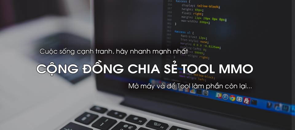 Cộng đồng chia sẻ Tool MMO