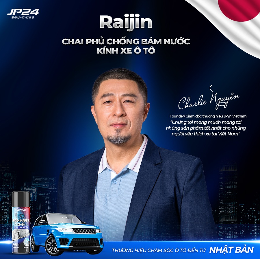 JP24 - Sản phẩm chăm sóc xe ô tô từ Nhật Bản