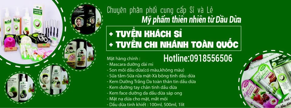 Mặt nạ dừa Cửu Long Bến Tre và Mỹ phẩm B.M.B