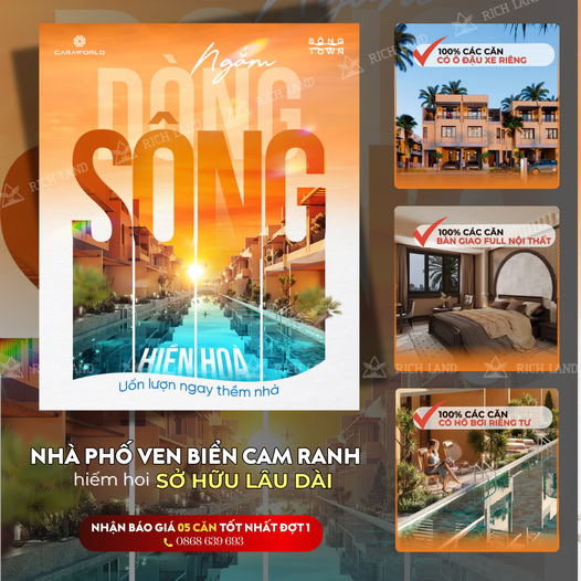 Tất Tần Tật về Dự án Caraworld Cam Ranh cùng Rich Land
