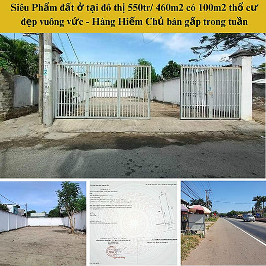 Bán Đất Sổ Hồng Thổ Cư Giá Tốt
