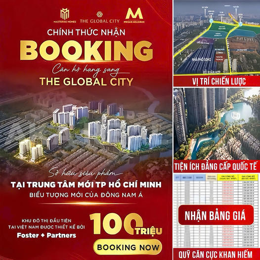 The Global City - CĐT Masterise 