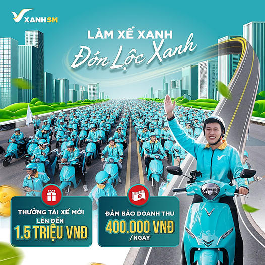 Xanh SM Bike xin chào