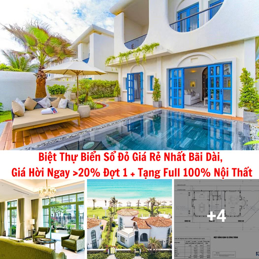 Biệt Thự Biển Bãi Dài Giá Tốt
